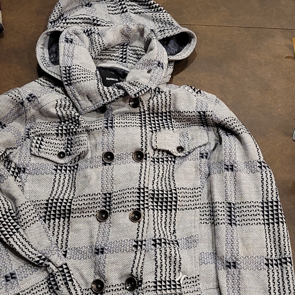 Hurley light weight jacket girls size large